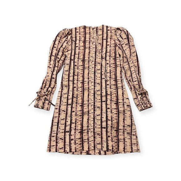 ULLA JOHNSON MANON DRESS Blush Tie Dye, Size 0, Pink, New with tags - Picture 8 of 16